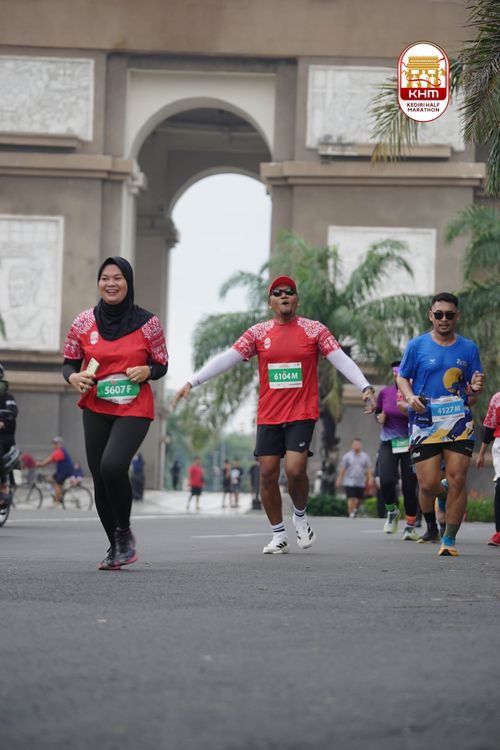 Race photo from Kediri Half Marathon 2025