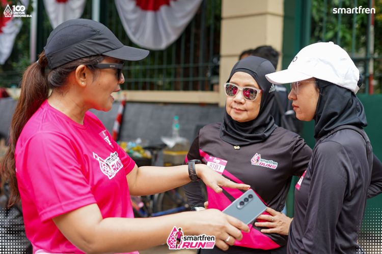 Race photo from Smartfren Run 2025 Vibes