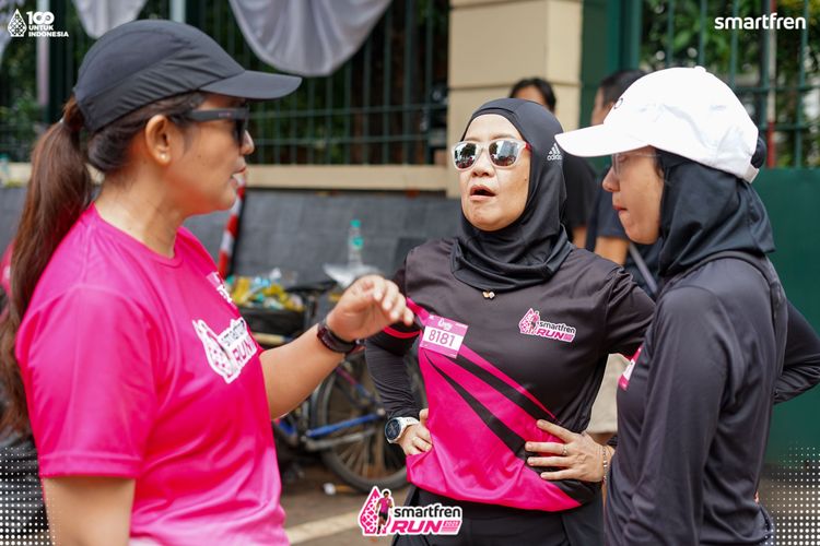 Race photo from Smartfren Run 2025 Vibes