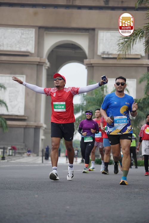 Race photo from Kediri Half Marathon 2025