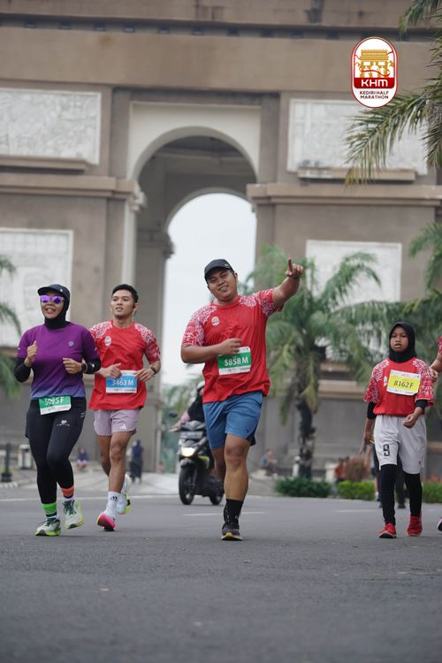 Race photo from Kediri Half Marathon 2025