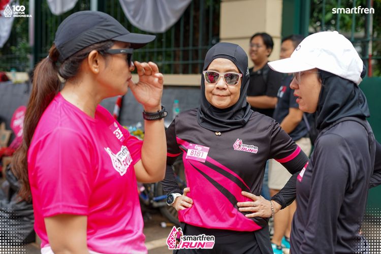 Race photo from Smartfren Run 2025 Vibes