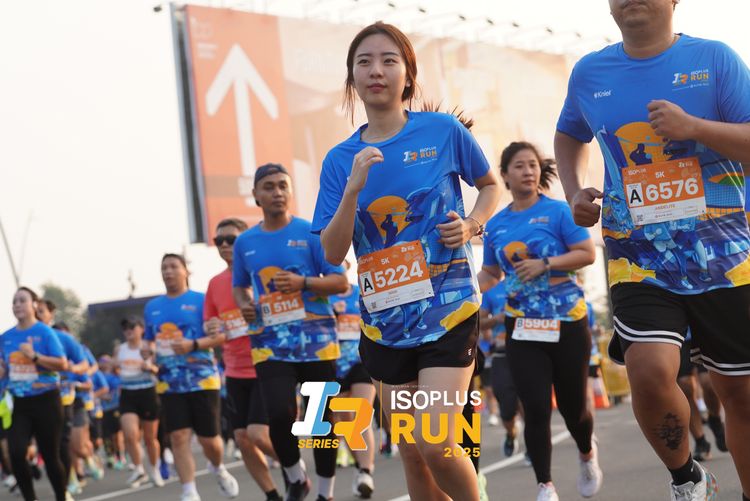 Race photo from ISOPLUS RUN 2025 - JAKARTA
