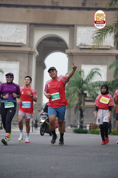 Race photo from Kediri Half Marathon 2025