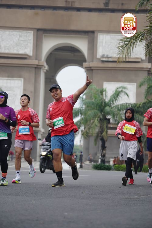 Race photo from Kediri Half Marathon 2025