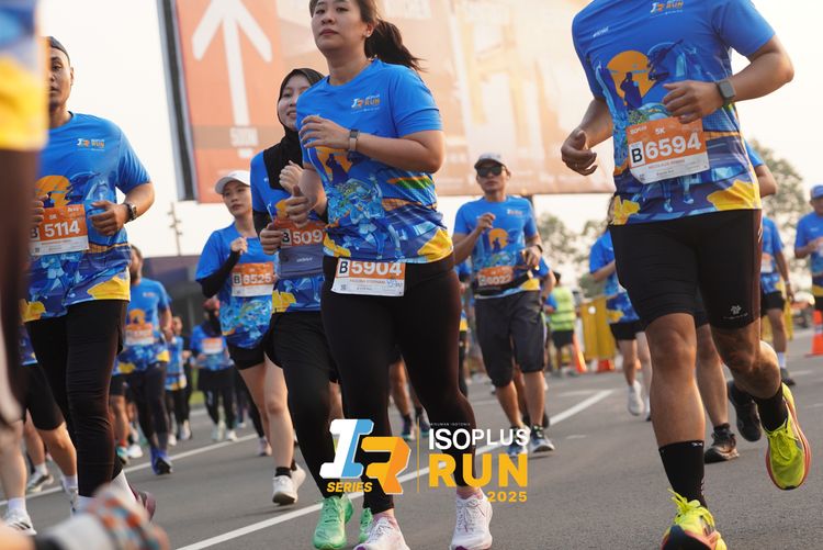Race photo from ISOPLUS RUN 2025 - JAKARTA