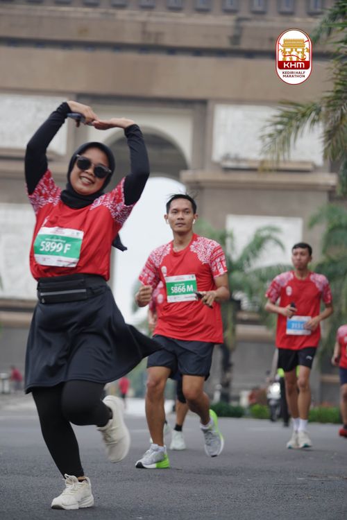 Race photo from Kediri Half Marathon 2025