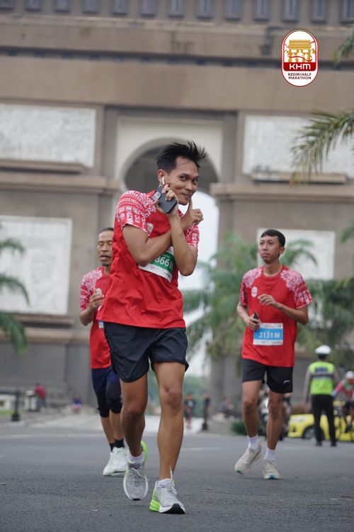 Race photo from Kediri Half Marathon 2025