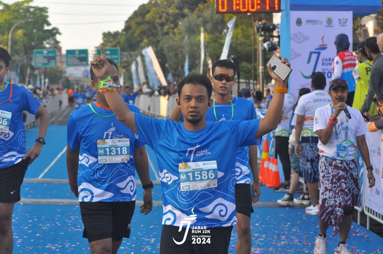 Race photo from Jabar Run 10K 2024