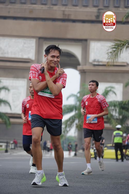 Race photo from Kediri Half Marathon 2025