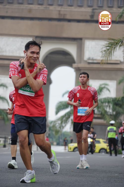 Race photo from Kediri Half Marathon 2025