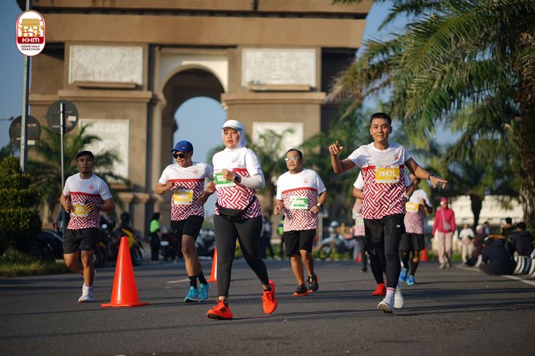 Race photo from Kediri Half Marathon 2024