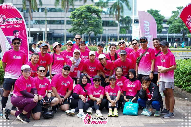 Race photo from Smartfren Run 2025 Vibes