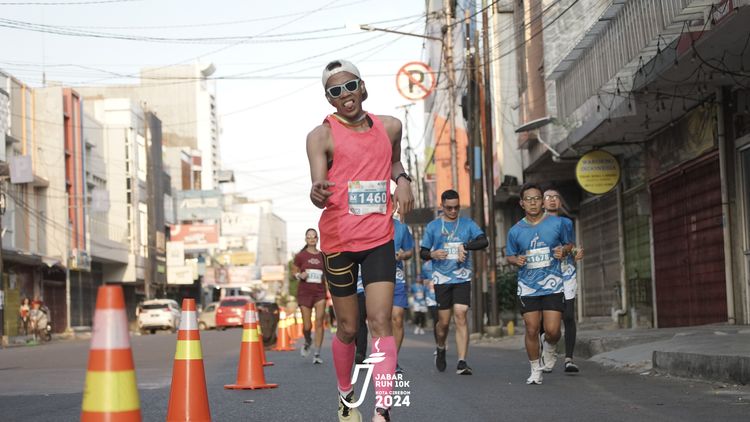 Race photo from Jabar Run 10K 2024