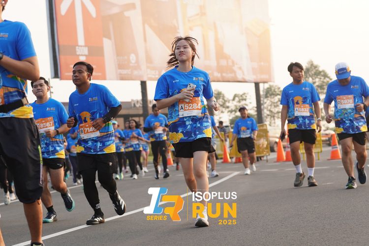 Race photo from ISOPLUS RUN 2025 - JAKARTA