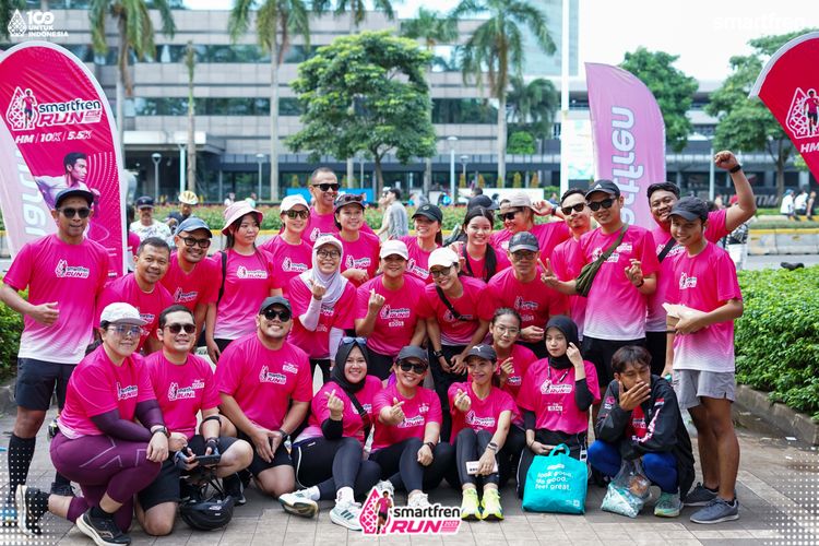 Race photo from Smartfren Run 2025 Vibes
