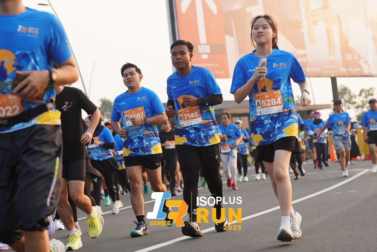 Race photo from ISOPLUS RUN 2025 - JAKARTA