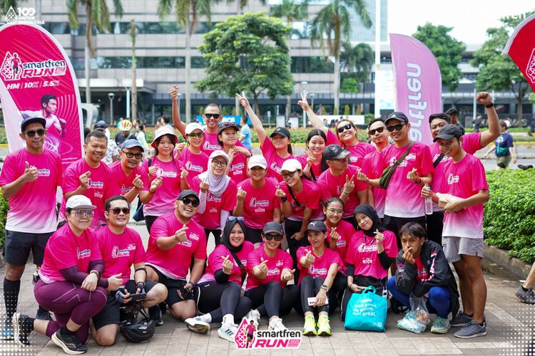 Race photo from Smartfren Run 2025 Vibes