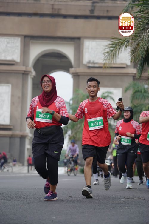Race photo from Kediri Half Marathon 2025