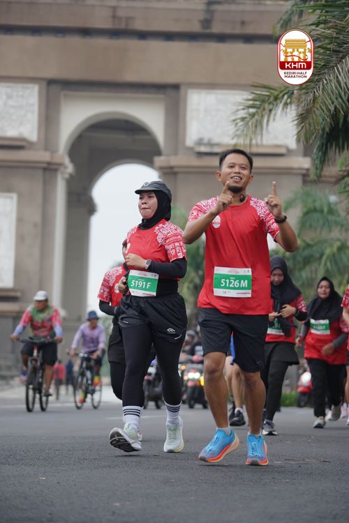 Race photo from Kediri Half Marathon 2025