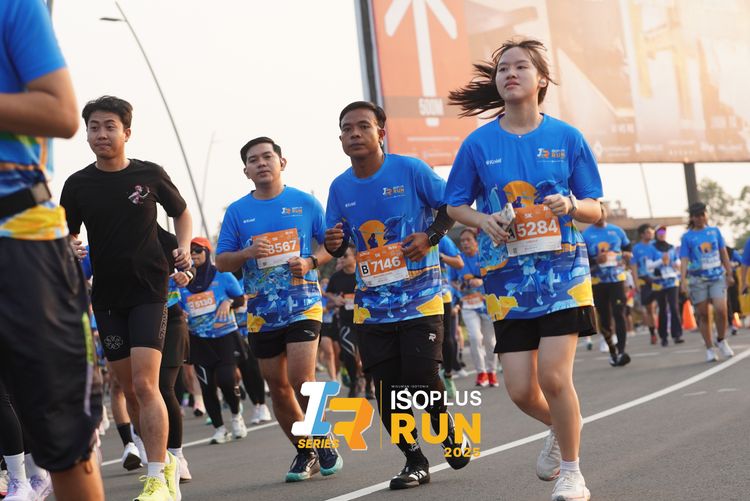 Race photo from ISOPLUS RUN 2025 - JAKARTA