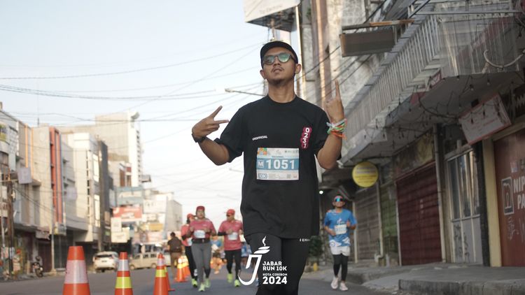 Race photo from Jabar Run 10K 2024