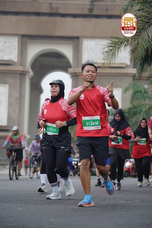 Race photo from Kediri Half Marathon 2025