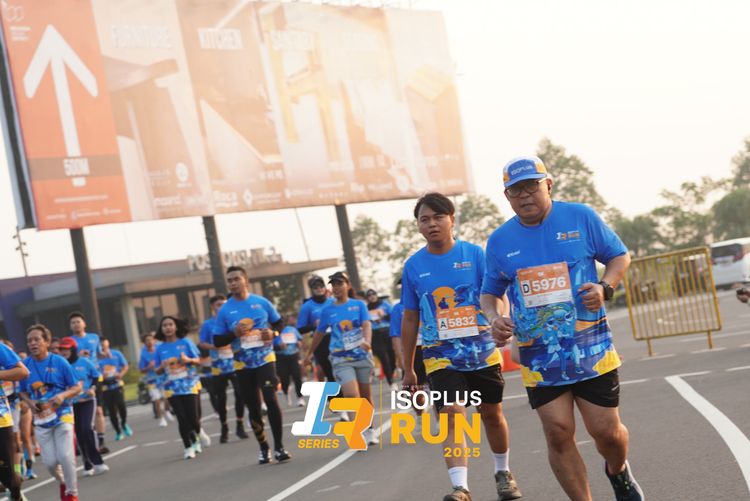 Race photo from ISOPLUS RUN 2025 - JAKARTA