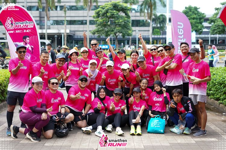 Race photo from Smartfren Run 2025 Vibes