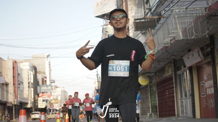 Race photo from Jabar Run 10K 2024