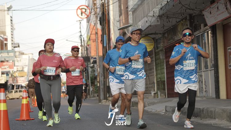 Race photo from Jabar Run 10K 2024