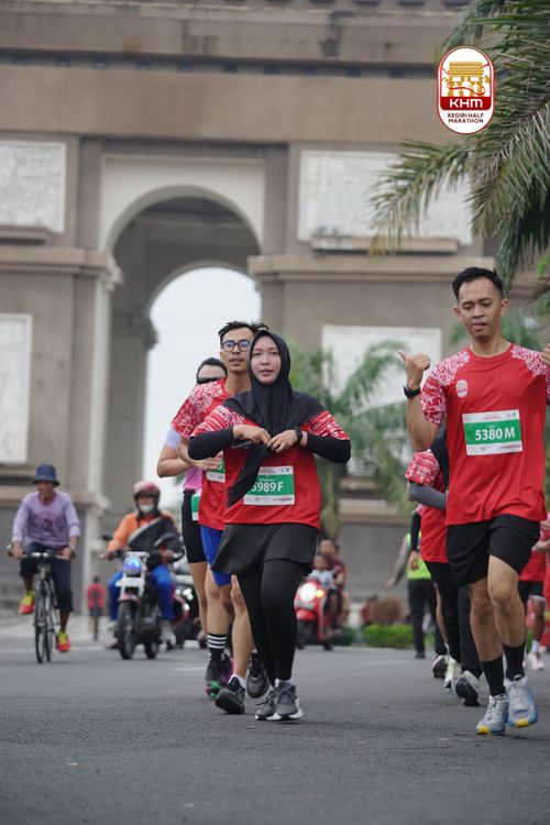 Race photo from Kediri Half Marathon 2025