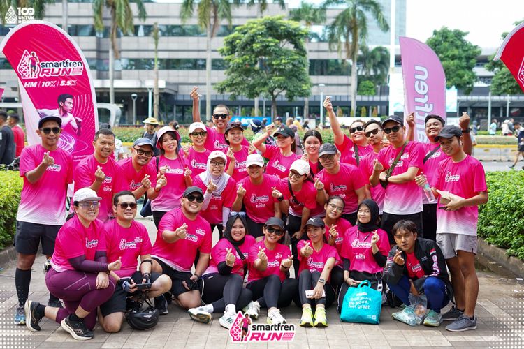 Race photo from Smartfren Run 2025 Vibes