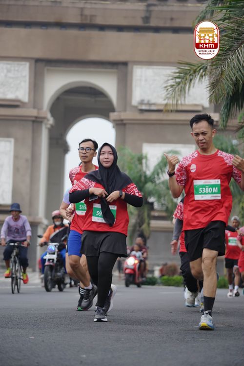 Race photo from Kediri Half Marathon 2025
