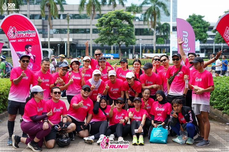 Race photo from Smartfren Run 2025 Vibes