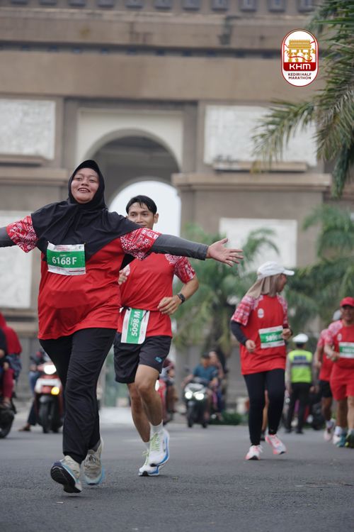 Race photo from Kediri Half Marathon 2025