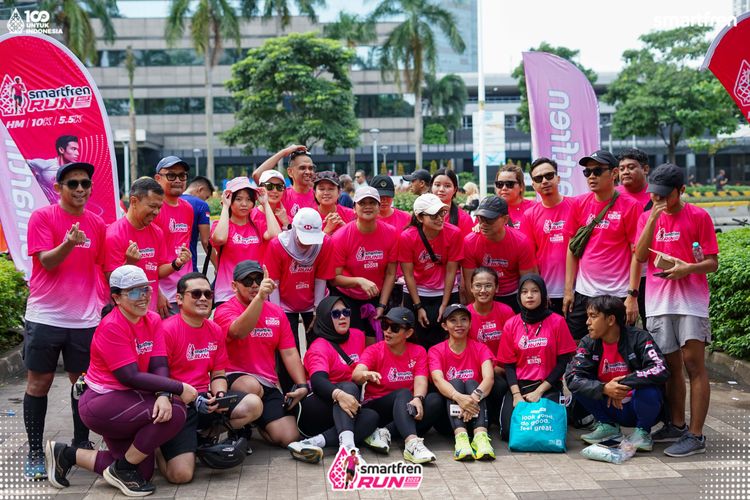 Race photo from Smartfren Run 2025 Vibes