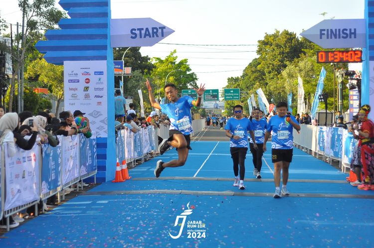 Race photo from Jabar Run 10K 2024