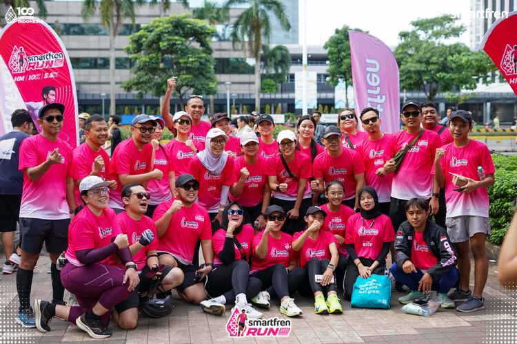 Race photo from Smartfren Run 2025 Vibes
