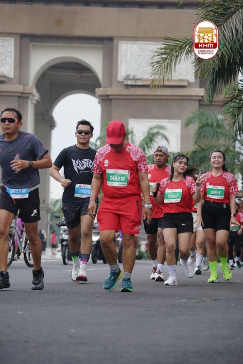 Race photo from Kediri Half Marathon 2025