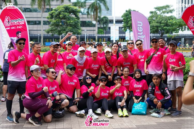 Race photo from Smartfren Run 2025 Vibes