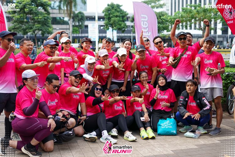 Race photo from Smartfren Run 2025 Vibes