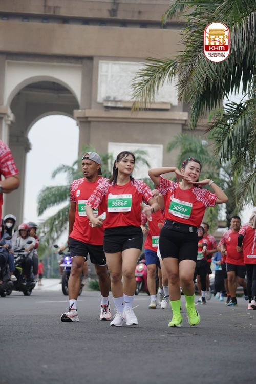 Race photo from Kediri Half Marathon 2025