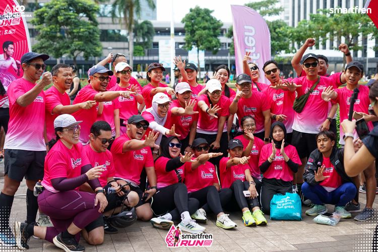 Race photo from Smartfren Run 2025 Vibes