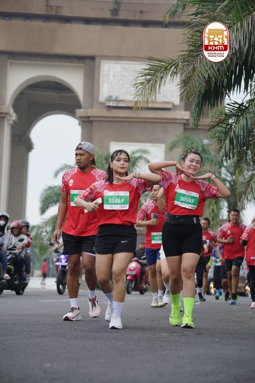 Race photo from Kediri Half Marathon 2025