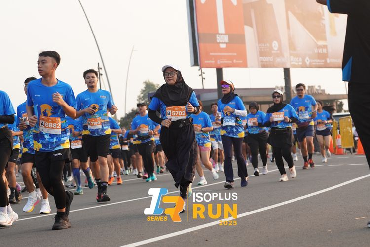Race photo from ISOPLUS RUN 2025 - JAKARTA