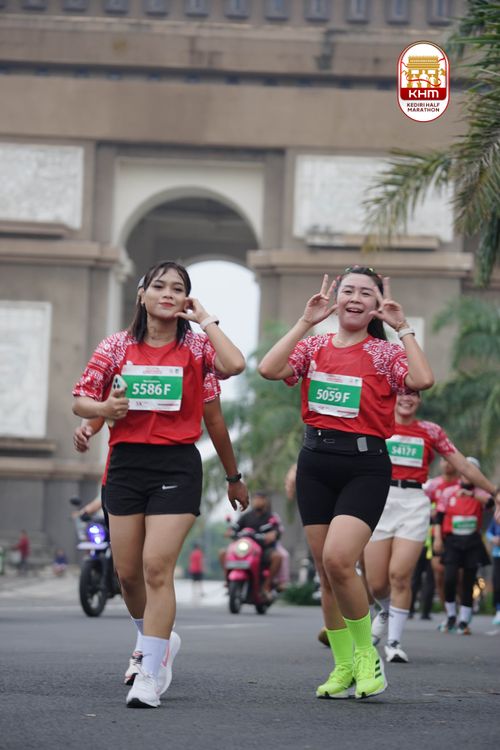 Race photo from Kediri Half Marathon 2025