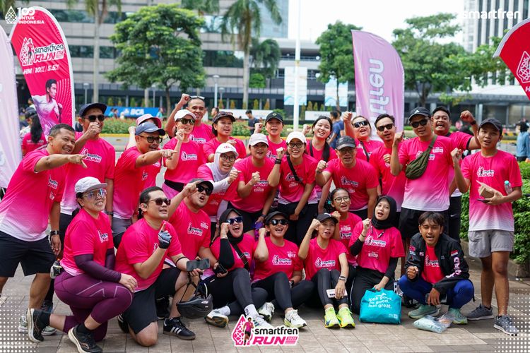 Race photo from Smartfren Run 2025 Vibes