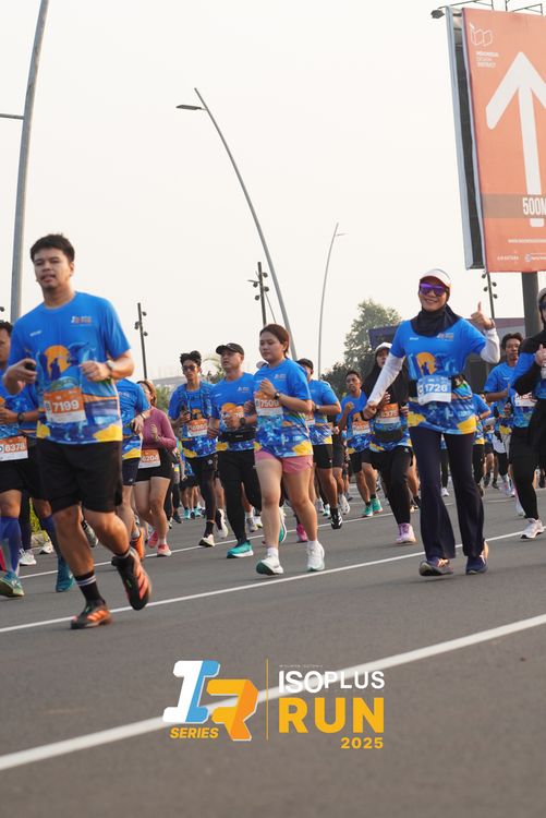 Race photo from ISOPLUS RUN 2025 - JAKARTA