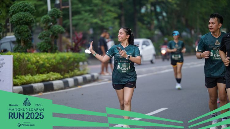 Race photo from Mangkunegaran Run 2025